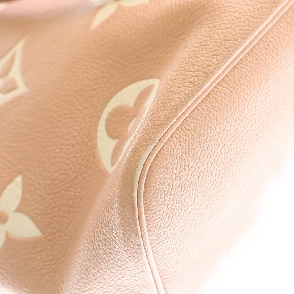 LOUIS VUITTON(ルイヴィトン) モノグラム アンプラント ネヴァーフルMM トートバッグ ハンドバッグ ピンク レザー RFID M46329