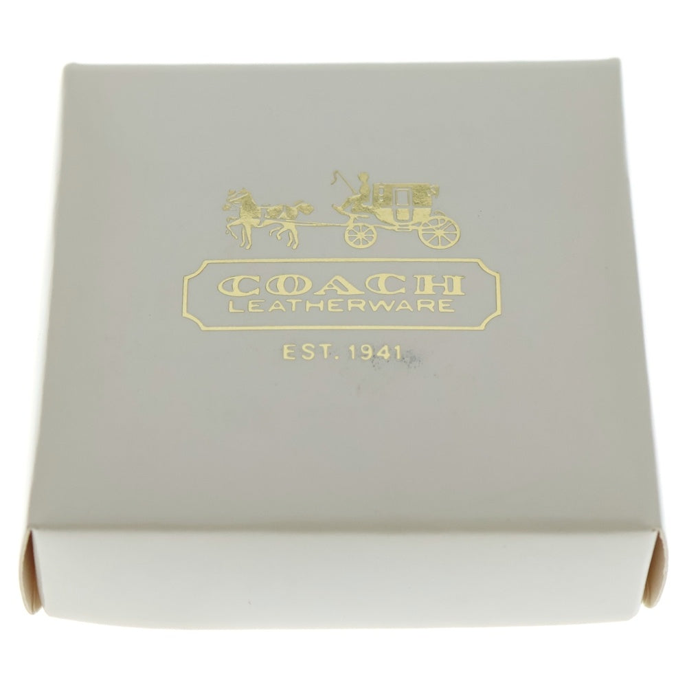 COACH(コーチ) グローブホルダー バッグチャーム キーリング キーホルダー ゴールド レディース