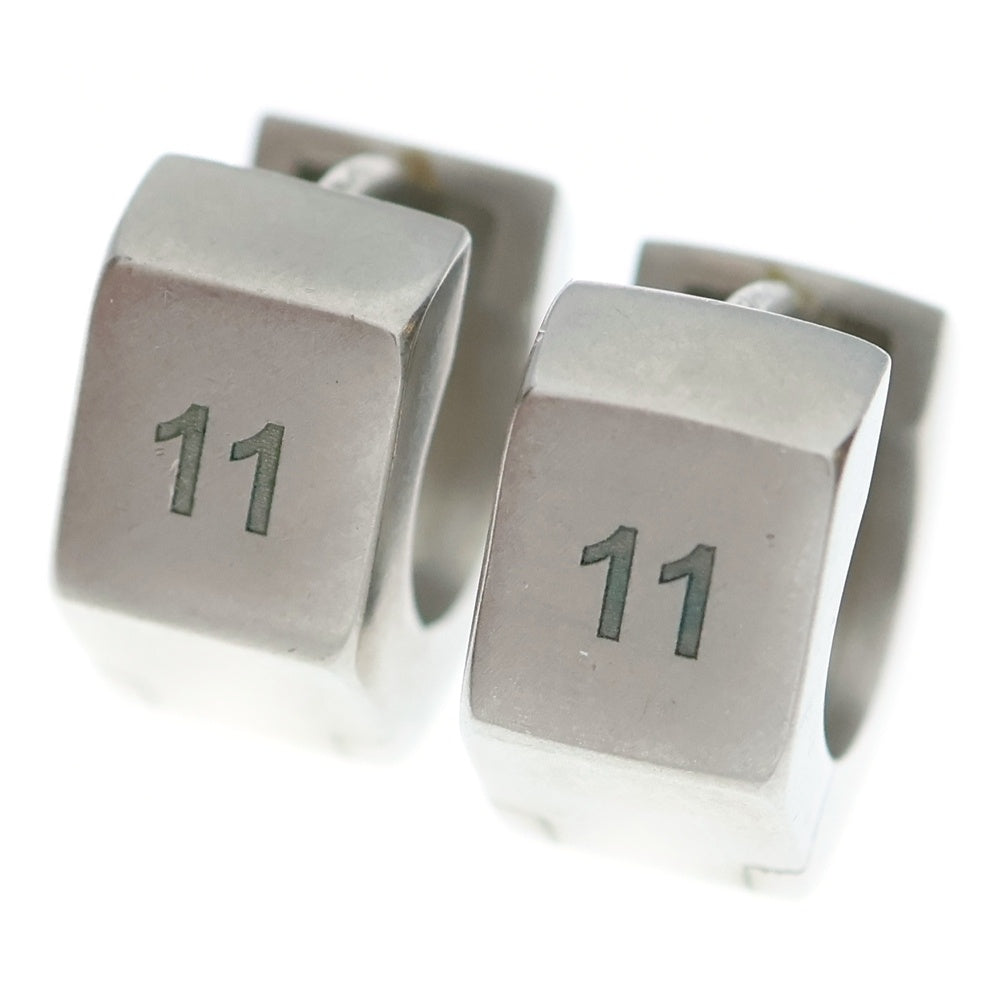 Maison Margiela 11(メゾンマルジェラ11) ナット 六角 フープピアス セット シルバー