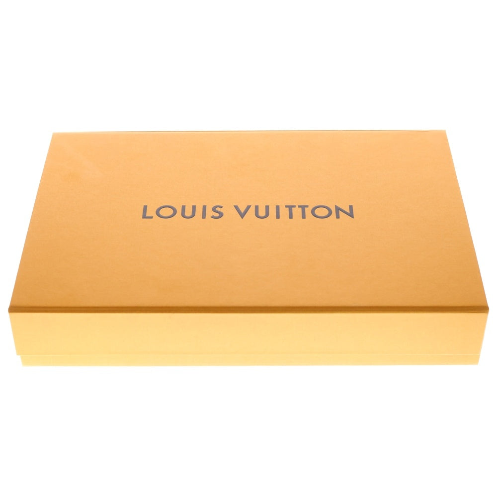 LOUIS VUITTON(ルイヴィトン) モノグラム エシャルプ ロゴマニア レインボー フリンジ付シルク混ウールマフラー ネイビー/マルチカラー M70899 レディース