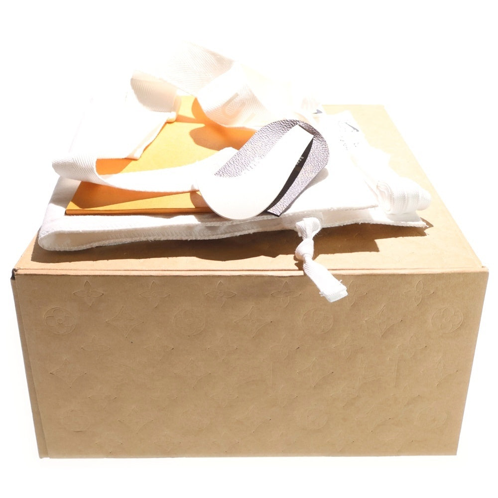 LOUIS VUITTON(ルイヴィトン) ×NIKE AIR FORCE1LOW by Virgil Abloh ナイキ エアフォース 1 バイ ヴァージルアブロー ローカットシューズ スニーカー ホワイト US7.5/25.5cm 1A9V8B