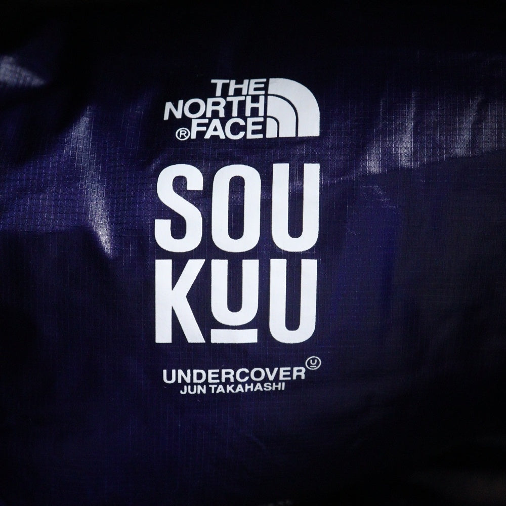 THE NORTH FACE(ザノースフェイス) 24AW × UNDERCOVER SOUKUU Hike 50/50 Super Parka スーパー パーカー ワッペンロゴ フーデッド ジップアップ ダウンジャケット ND52401UC