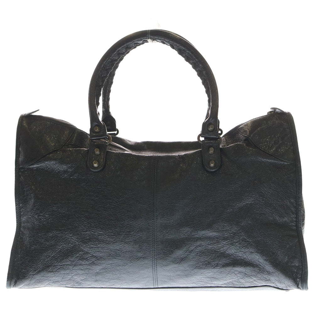 BALENCIAGA(バレンシアガ) ザ ワーク レザー ブラック ハンドバッグ 132110