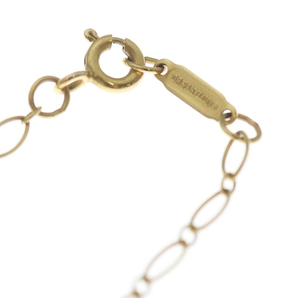 TIFFANY & Co.(ティファニー) ツイスト ハート キー ペンダント ネックレス チェーン ゴールド K18 7.8g レディース