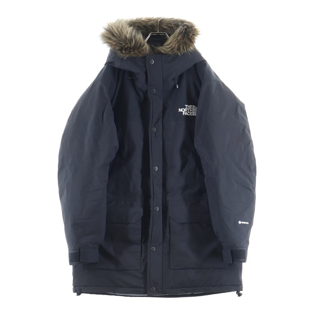 THE NORTH FACE(ザノースフェイス) MOUNTAIN DOWN COAT マウンテン ダウン ファー フーデッド ジップアップ ロング ジャケット コート ブラック ND91935