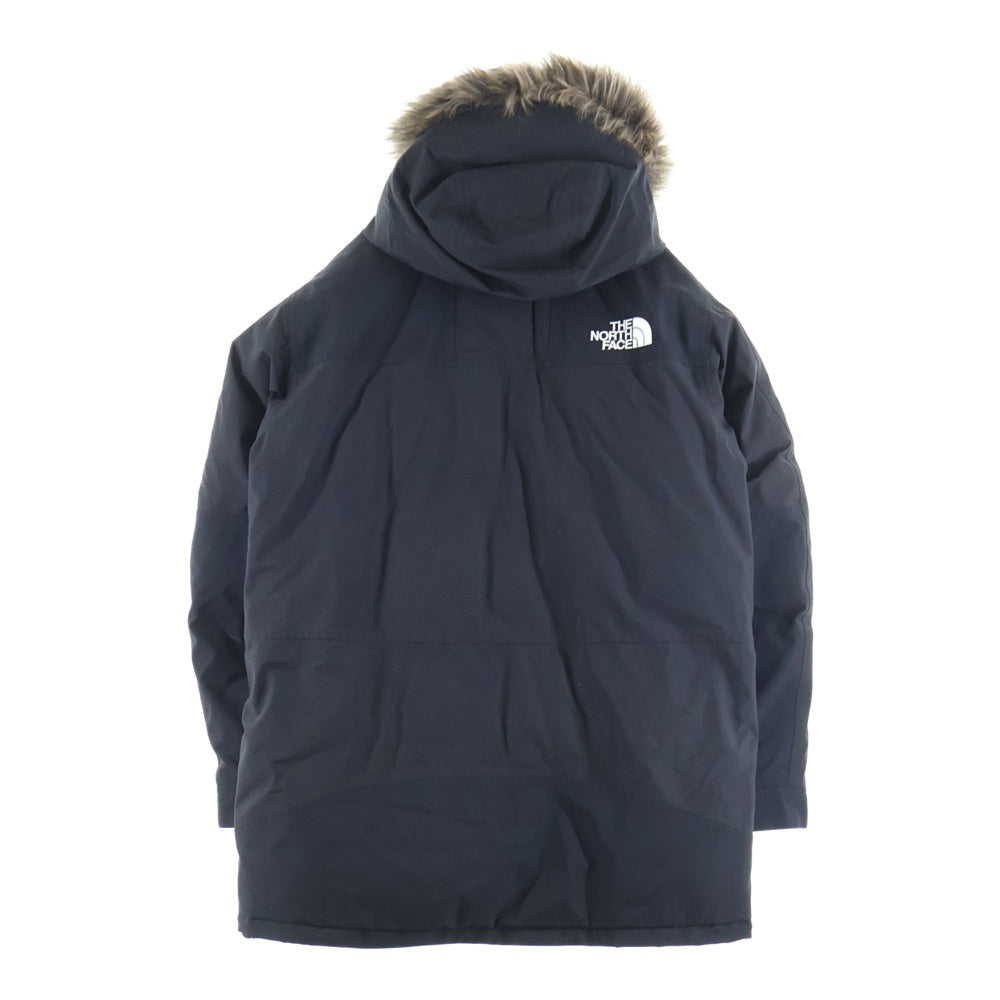 THE NORTH FACE(ザノースフェイス) MOUNTAIN DOWN COAT マウンテン ダウン ファー フーデッド ジップアップ ロング ジャケット コート ブラック ND91935