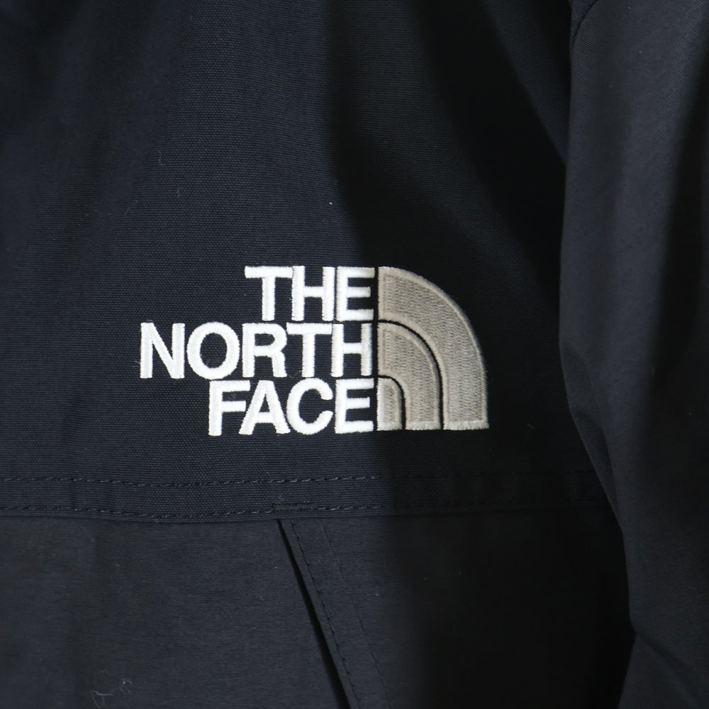 THE NORTH FACE(ザノースフェイス) MOUNTAIN DOWN COAT マウンテン ダウン ファー フーデッド ジップアップ ロング ジャケット コート ブラック ND91935