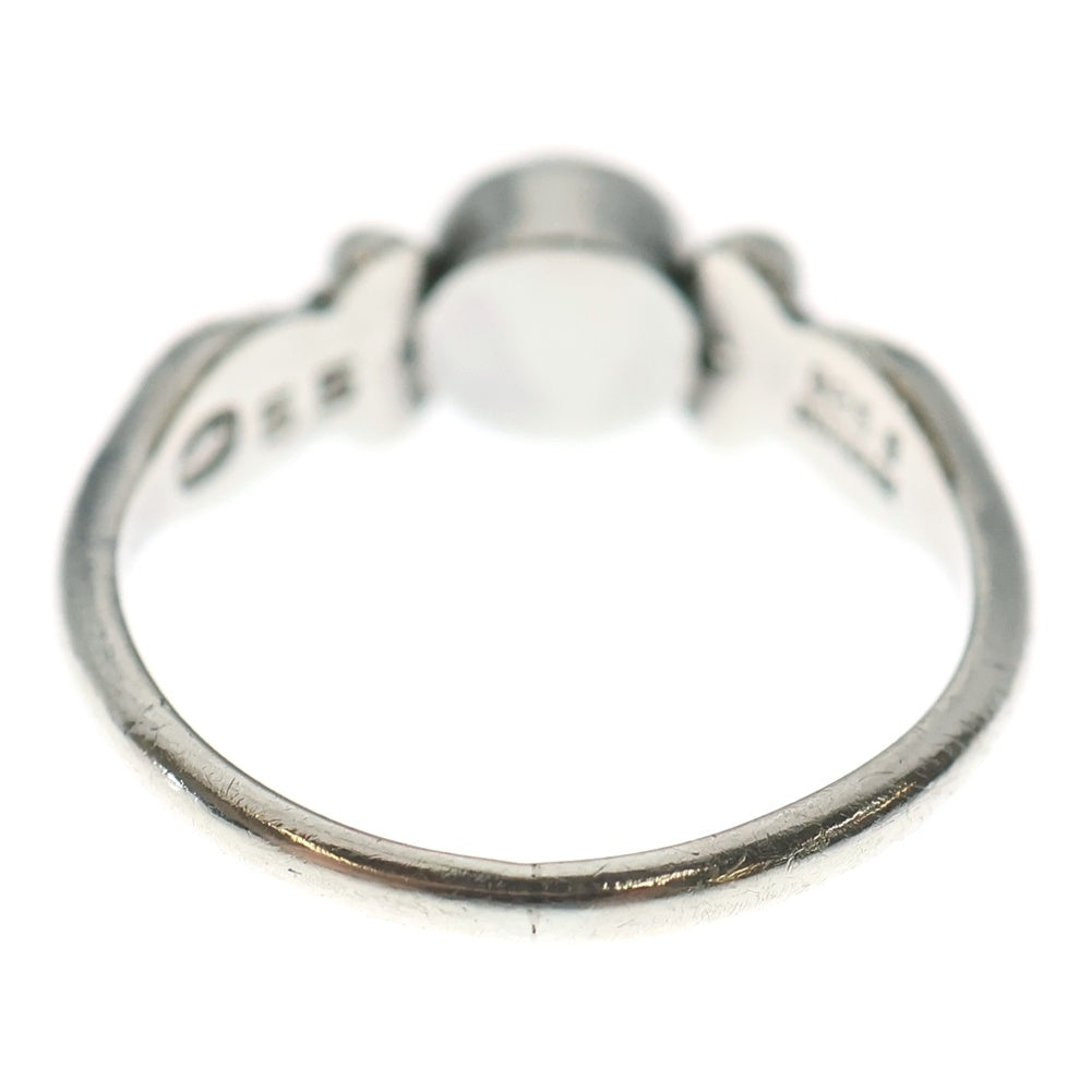 Georg Jensen(ジョージジェンセン) 赤石リング SV925 #S 55 シルバー アクセサリー レディース