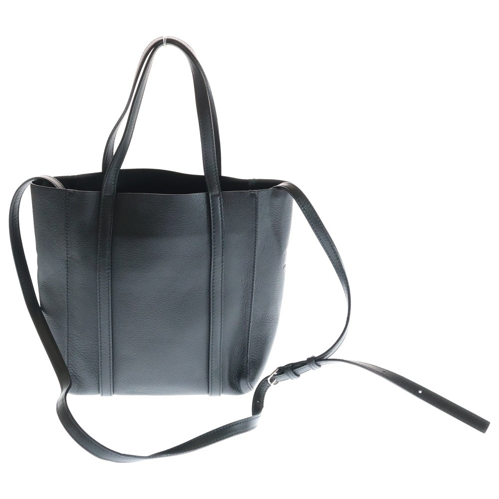 BALENCIAGA(バレンシアガ) エブリデイトートXXS 2WAYショルダーバッグ ハンドバッグ ブラック レザー 551815 シルバー金具