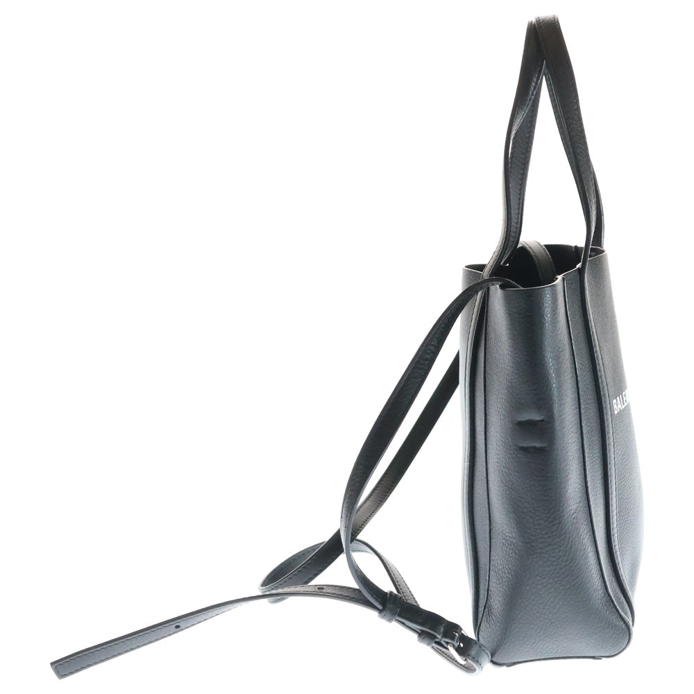 BALENCIAGA(バレンシアガ) エブリデイトートXXS 2WAYショルダーバッグ ハンドバッグ ブラック レザー 551815 シルバー金具