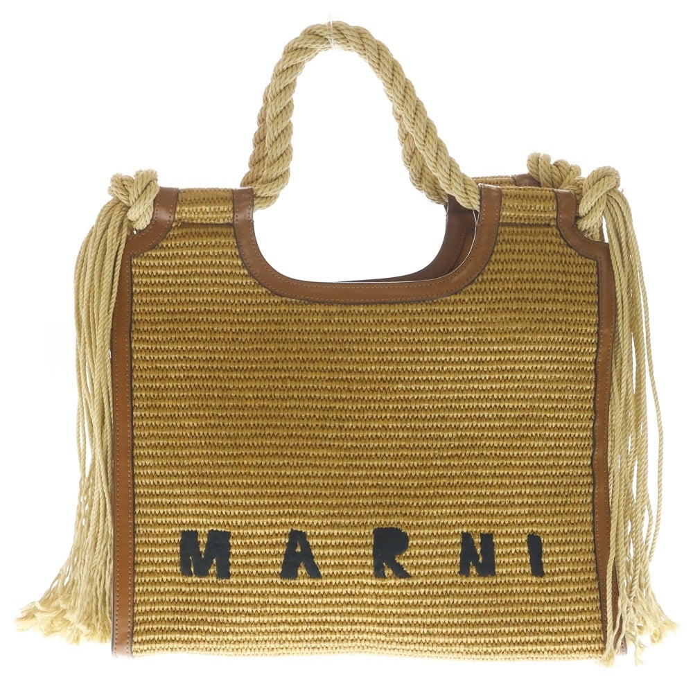 MARNI(マルニ) マルセル トートバッグ ハンドバッグ ブラウン レディース