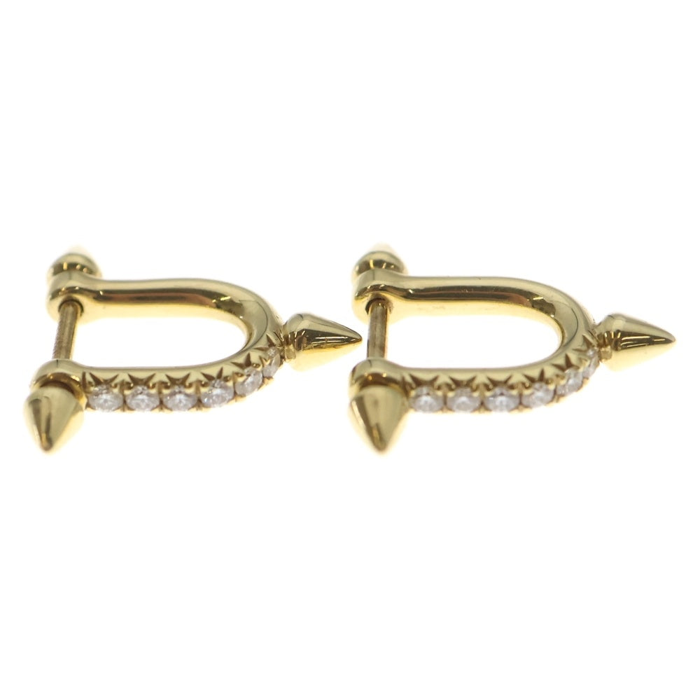 TIFFANY & Co.(ティファニー) Titan by Pharrell Williams タイタン ファレルウィリアムス ダイヤ付ピアス スモール Au750YG 73471281 イエローゴールド レディース