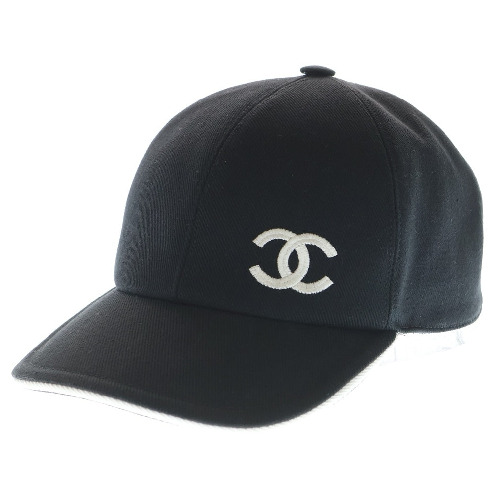 CHANEL(シャネル) ココマーク ベースボールキャップ ブラック