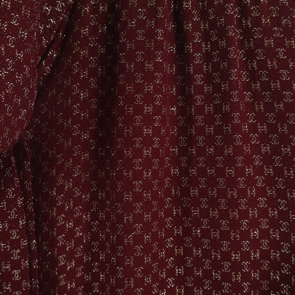 CHANEL(シャネル) CHANELCREATIONS ココマーク総柄シャツ レッド レディース