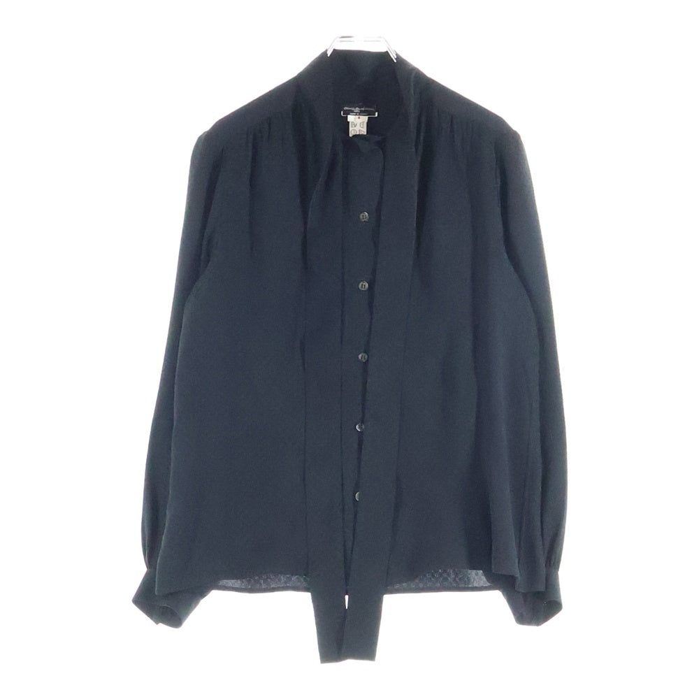 CHANEL(シャネル) CHANEL CREATIONS ココマーク総柄 長袖シャツ ブラック レディース