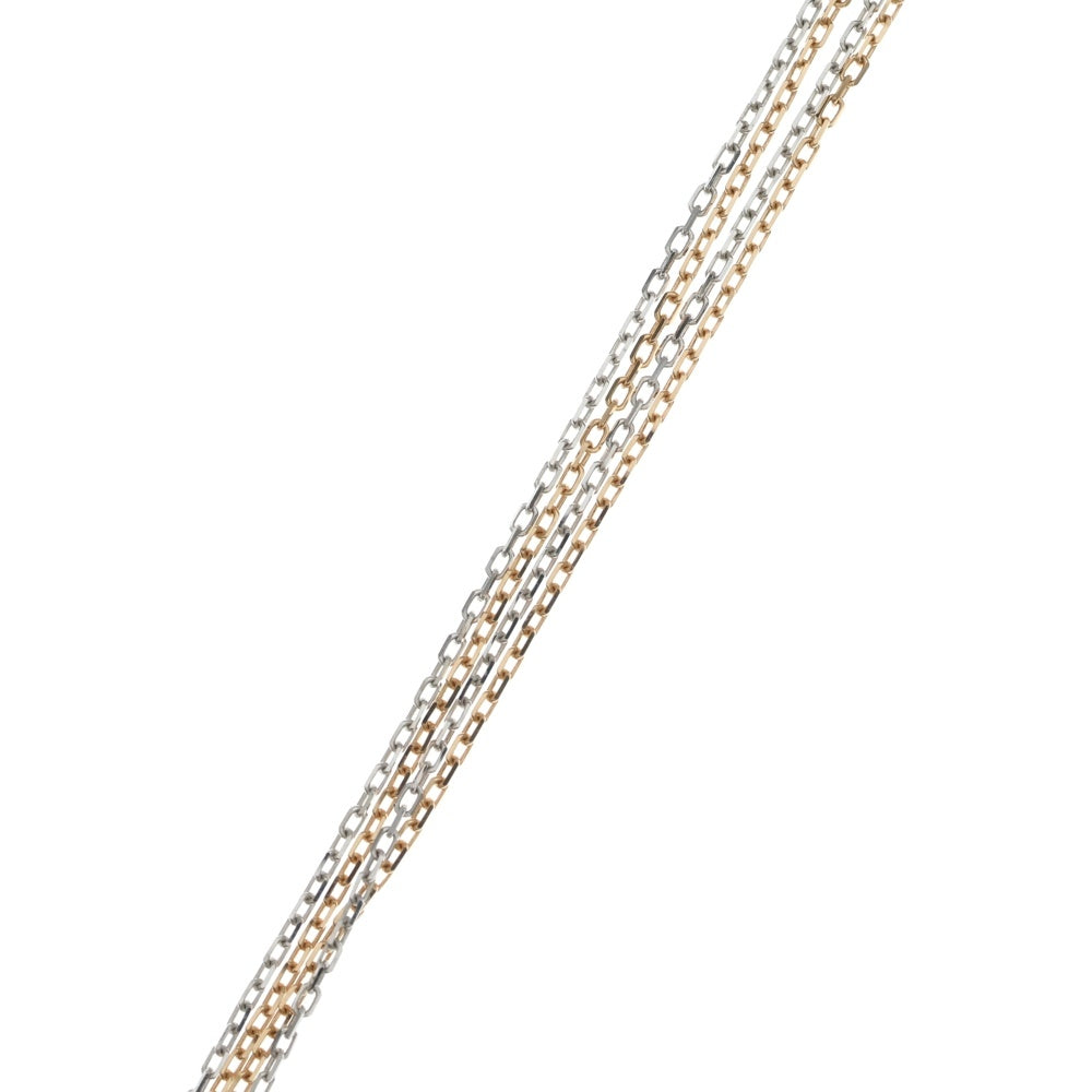 Cartier(カルティエ) 18KPG WG Love Three ラブスリー ネックレス 6P ダイヤモンド ゴールド/シルバー レディース