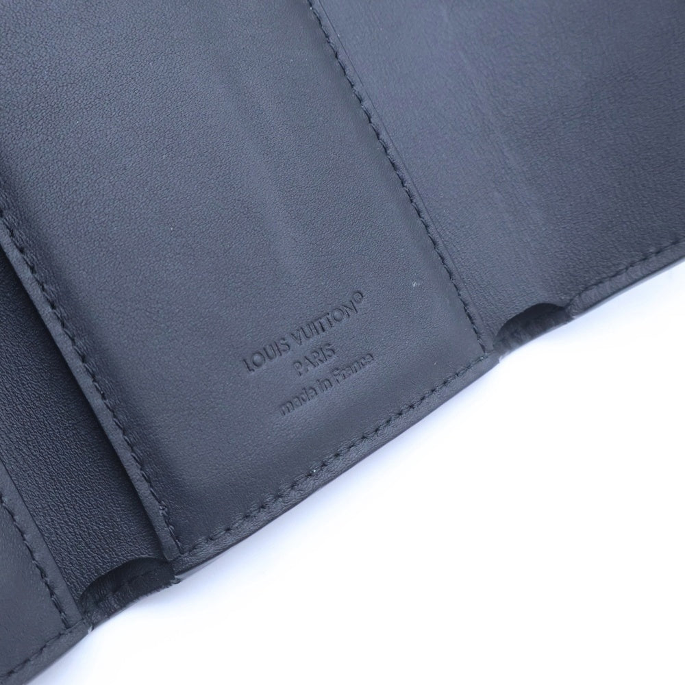 LOUIS VUITTON(ルイヴィトン) モノグラム シャドウ ヴィクター コンパクトウォレット 三つ折り財布 コインケース ブラック レザー M12635