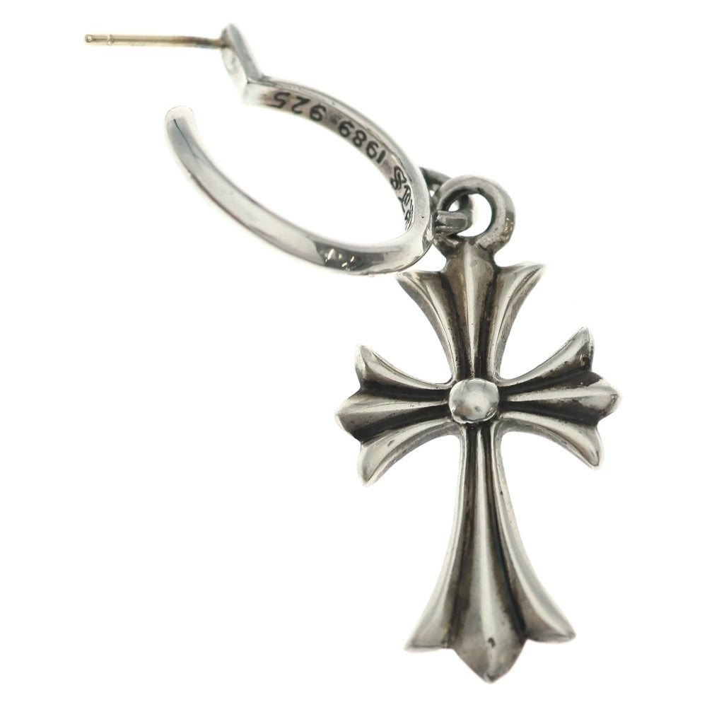 CHROME HEARTS(クロムハーツ) TINY CH CROSS タイニーCHクロス フープピアス シルバー BCA115