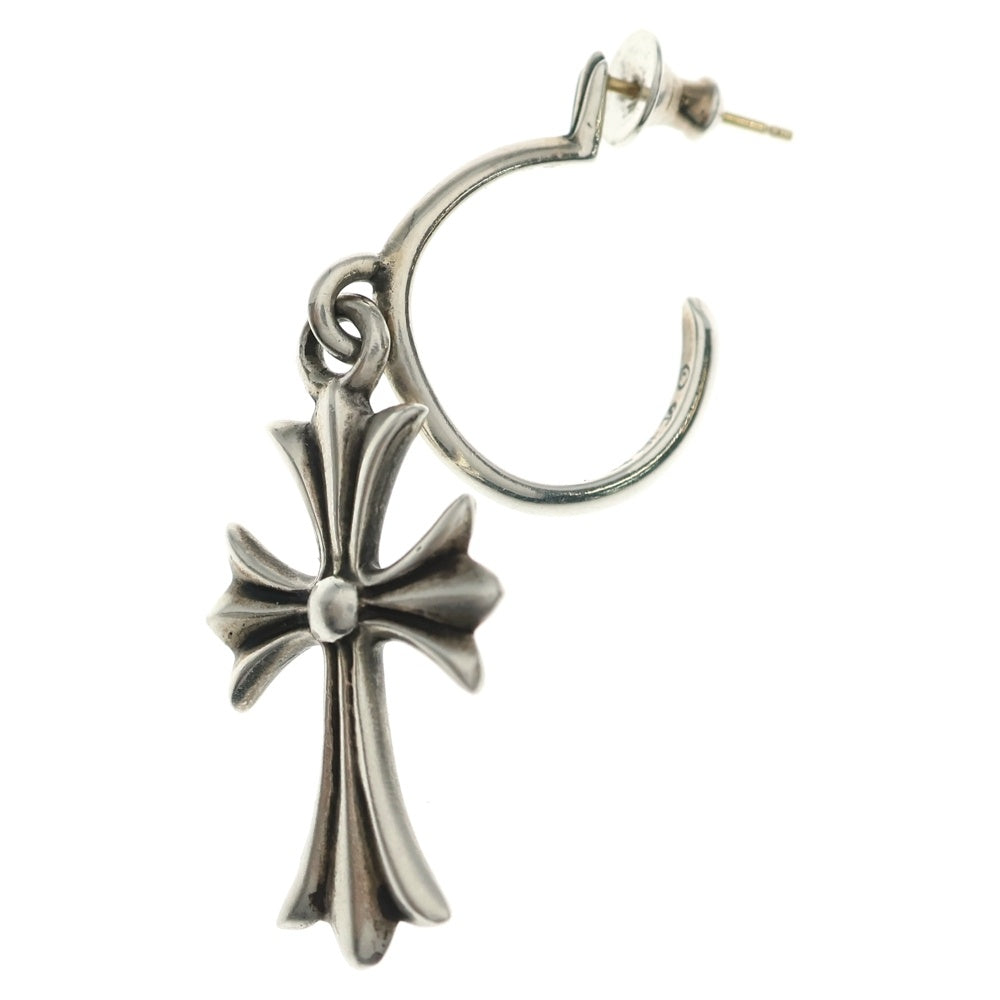 CHROME HEARTS(クロムハーツ) TINY CH CROSS タイニーCHクロス フープピアス シルバー BCA115