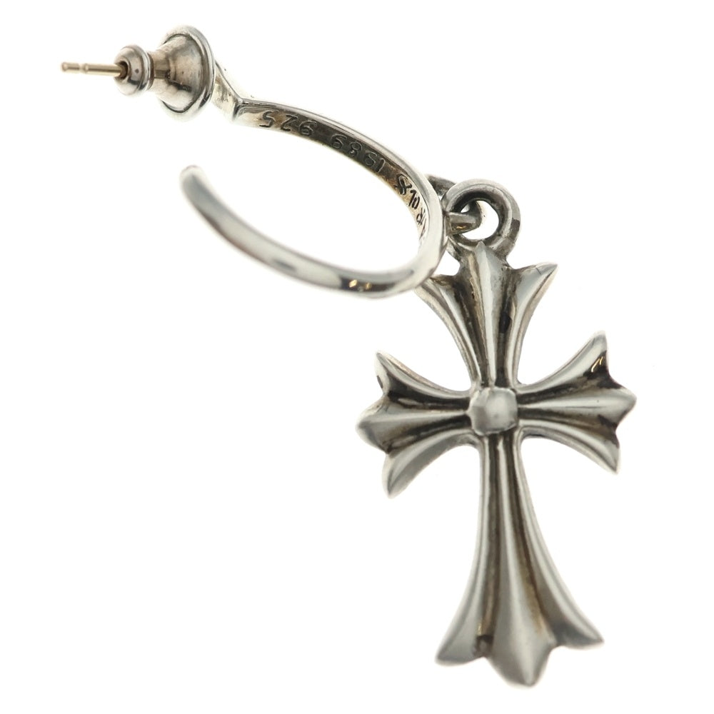 CHROME HEARTS(クロムハーツ) TINY CH CROSS タイニーCHクロス フープピアス シルバー BCA115
