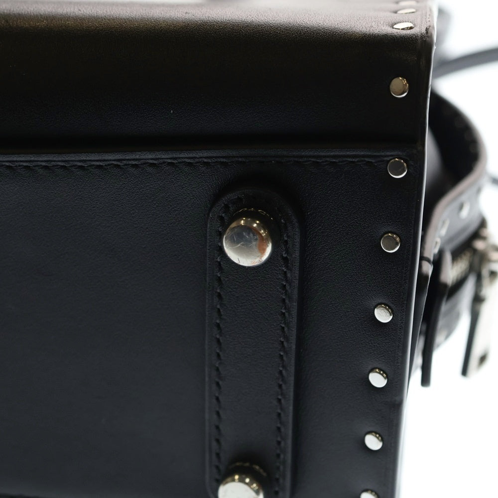 COACH(コーチ) ローグ25 3WAYハンドバッグ ショルダーバッグ ブラック レザー CU052 シルバー金具