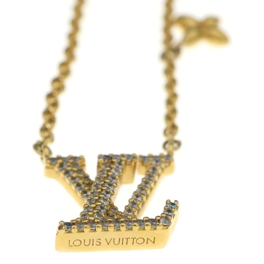LOUIS VUITTON(ルイヴィトン) LVアイコニック GP ネックレス ペンダント チェーン ゴールド M00596 レディース