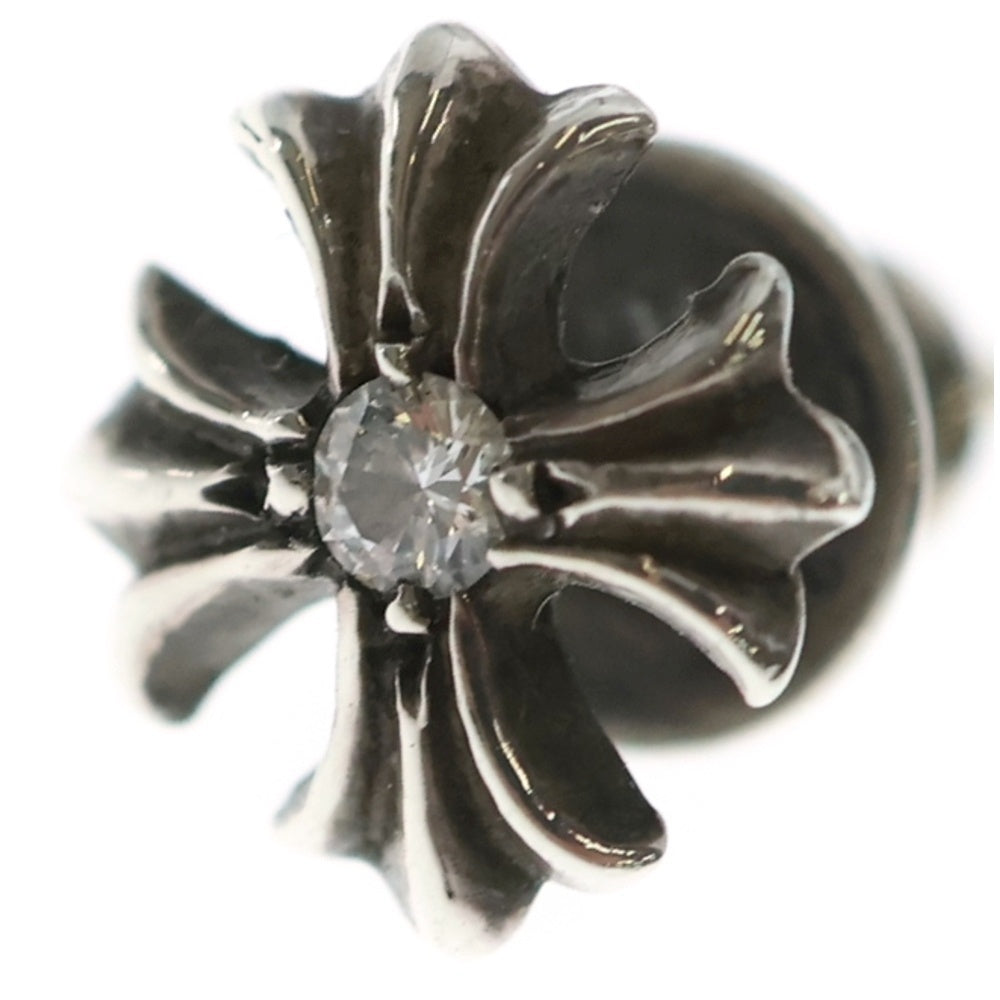 CHROME HEARTS(クロムハーツ) No2 CH PLS DIA CHプラス 1ダイヤ スタッドピアス シルバー BCA388