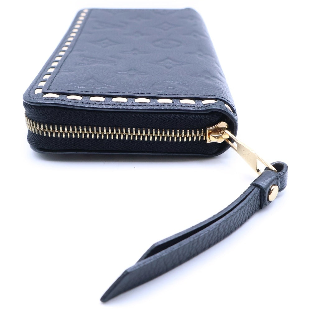 LOUIS VUITTON(ルイヴィトン) モノグラム・アンプラント ジッピー・ウォレット ロングウォレット 長財布 ブラック レザー M64805 ゴールド金具