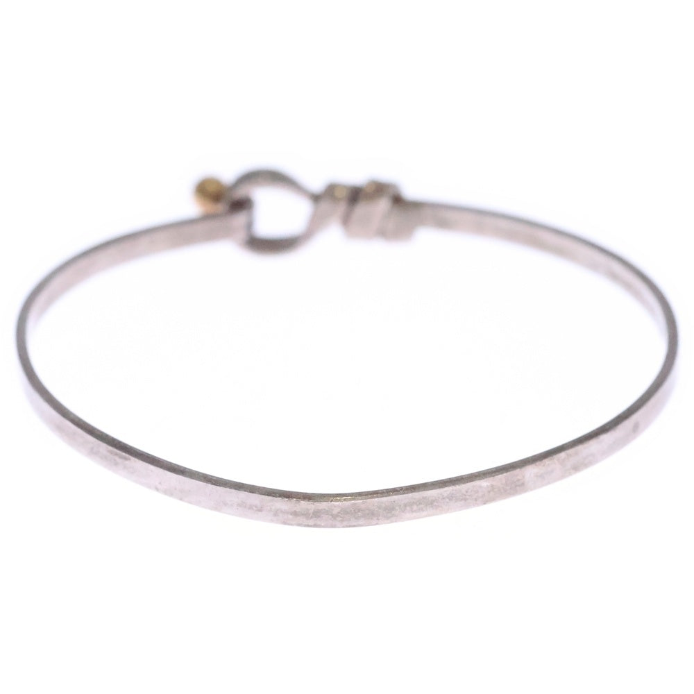 TIFFANY & Co.(ティファニー) ラブノット フック&アイ ブレスレット バングル シルバー Au750 SV925