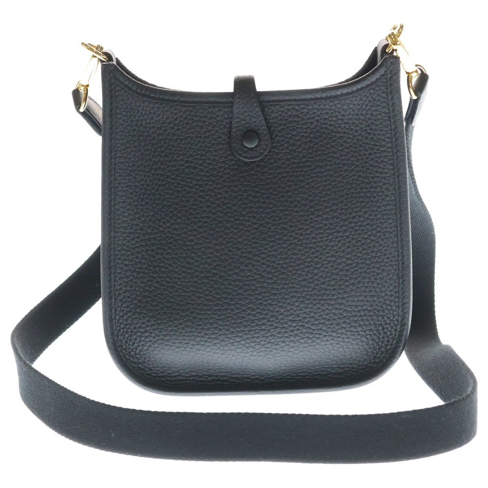 HERMES(エルメス) エブリンTPM ショルダーバッグ ブラック トリヨン ゴールド金具 K刻印 レディース
