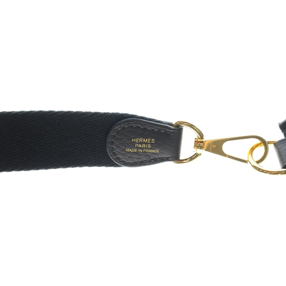 HERMES(エルメス) エブリンTPM ショルダーバッグ ブラック トリヨン ゴールド金具 K刻印 レディース