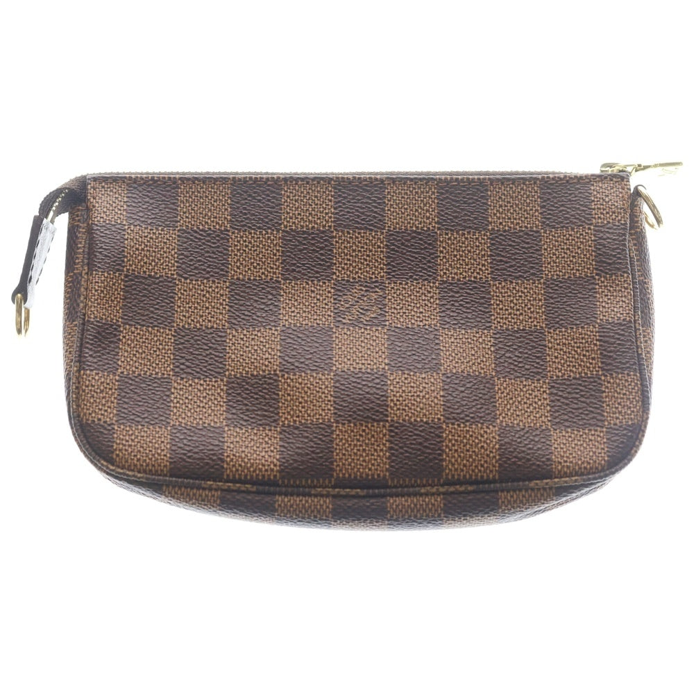 LOUIS VUITTON(ルイヴィトン) マレ ダミエ PVC レザー ショルダー トートバッグ ゴールド金具 ブラウン N42240 レディース