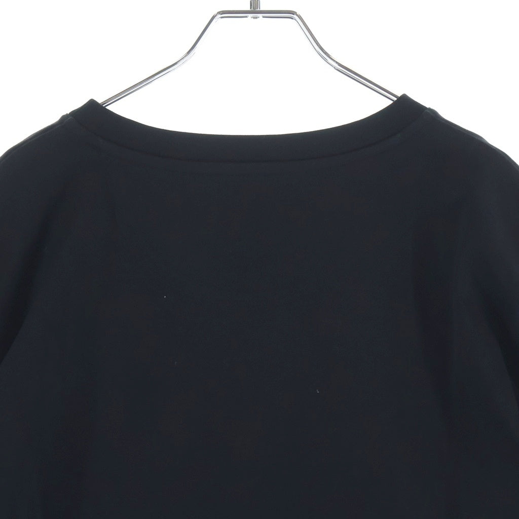 FENDI(フェンディ) ズッカ柄 FFロゴポケット クルーネック 半袖 Tシャツ カットソー ブラック FY0936 AQJA