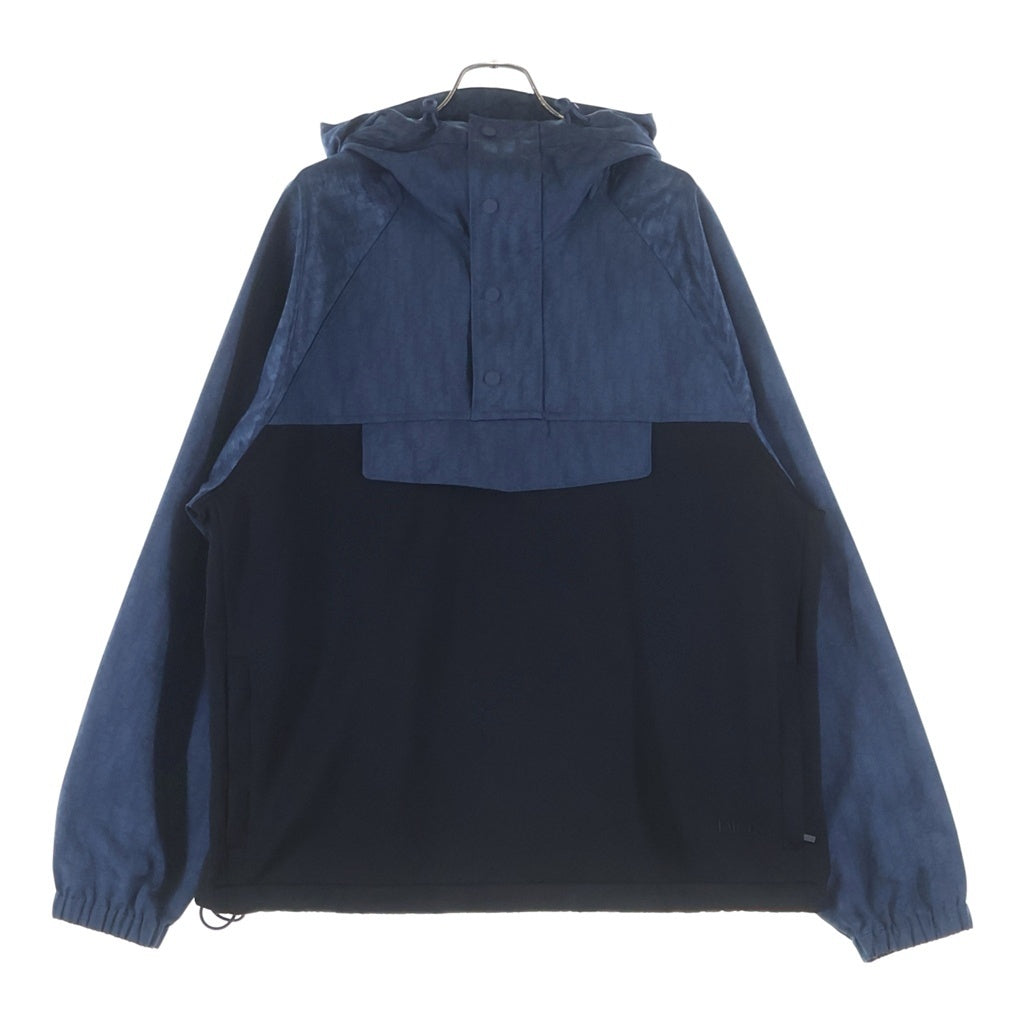 Christian Dior(クリスチャンディオール) オブリーク アノラックジャケット ブラック×ブルー #XXL 193J640A0631