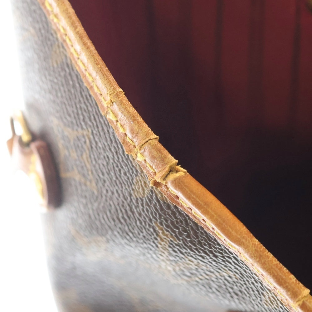 LOUIS VUITTON(ルイヴィトン) ネヴァーフルMM モノグラム PVC レザー トートバッグ ゴールド金具 ブラウン M41178