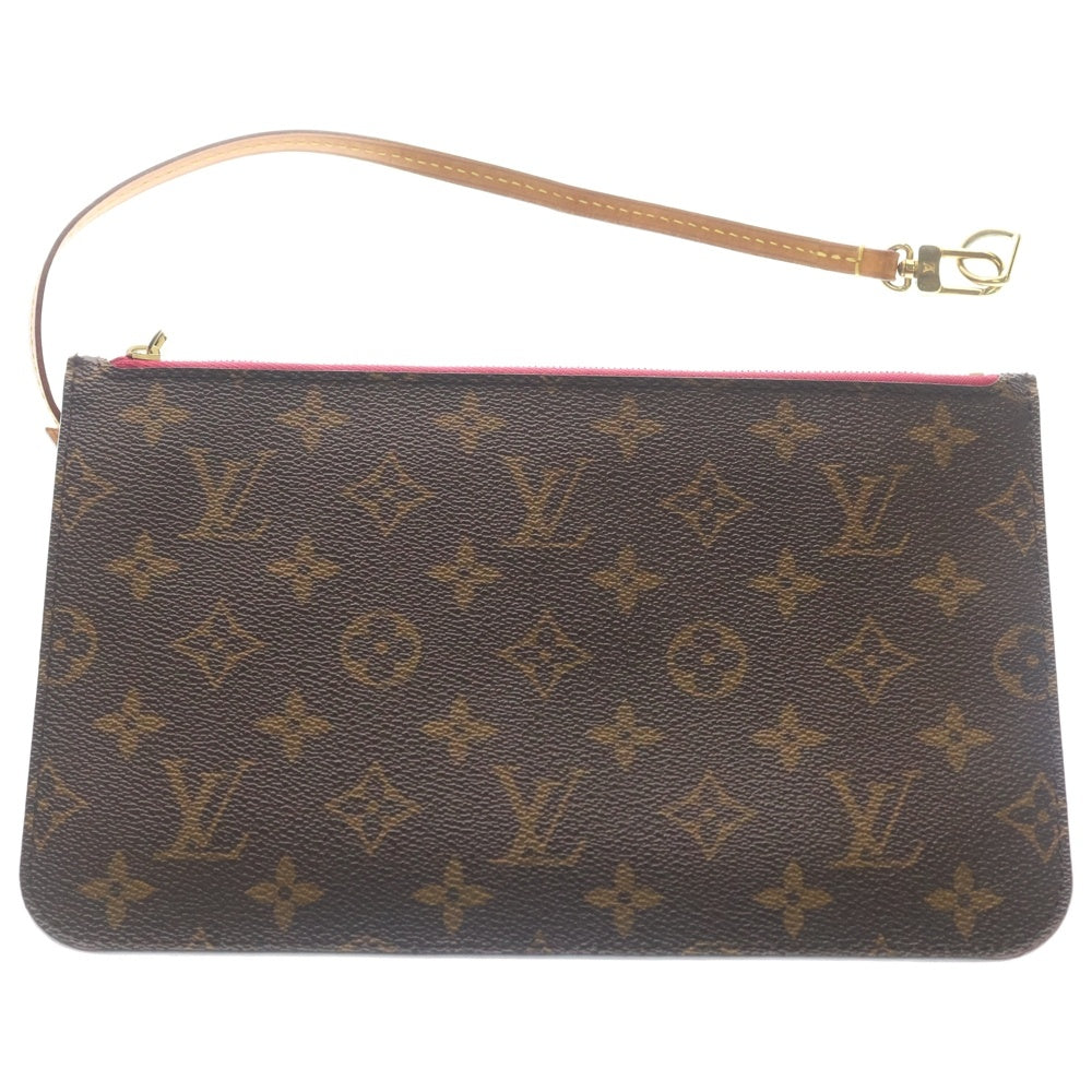 LOUIS VUITTON(ルイヴィトン) ネヴァーフルMM モノグラム PVC レザー トートバッグ ゴールド金具 ブラウン M41178