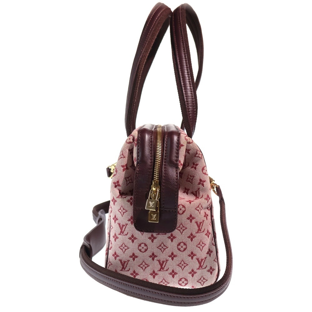 LOUIS VUITTON(ルイヴィトン) モノグラム ミニ ジョセフィーヌPM ハンドバッグ ピンク キャンバス M92216 レディース