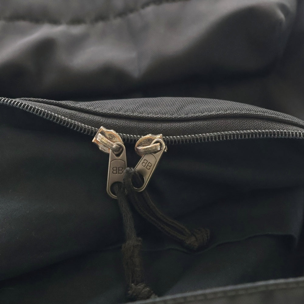 BALENCIAGA(バレンシアガ) エクスプローラー ワッペンロゴ ナイロン バックパック リュックサック ブラック 503221