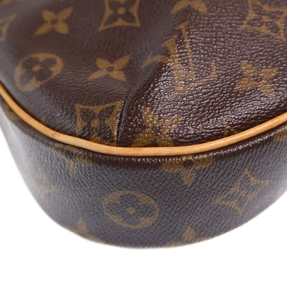 LOUIS VUITTON(ルイヴィトン) オデオンPM モノグラム PVC レザー ショルダーバッグ ゴールド金具 ブラウン M56390 レディース