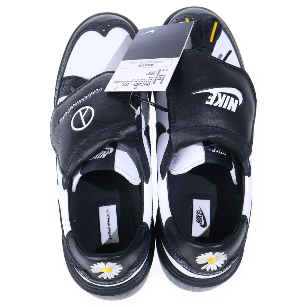 NIKE(ナイキ) ×PEACEMINUSONE KWONDO 1 ピースマイナスワン クウォンド1 ローカットスニーカー ブラック/ホワイト US8/26cm DH2482-101 レディース