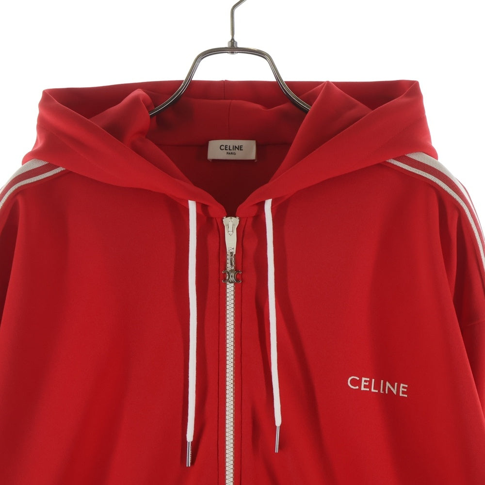 CELINE(セリーヌ) 23SS トリオンフ トラックスーツ ジップアップ ジャケット レッド 2Y58B121O.27OW レディース