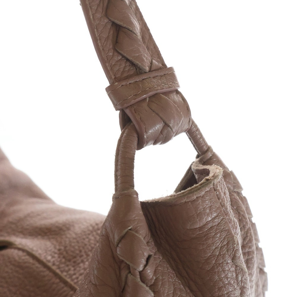 BOTTEGA VENETA(ボッテガヴェネタ) イントレチャート チェルボ トートバッグ ハンドバッグ ローズピンク レザー レディース