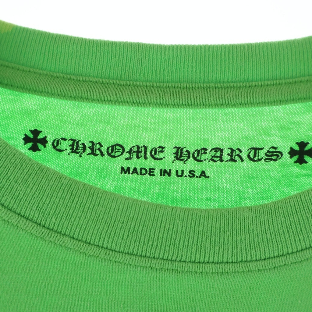 CHROME HEARTS(クロムハーツ) MATTY BOY PPO SEX RCD LS Tee マッティボーイ セックスレコード クルーネック 長袖Tシャツ カットソー グリーン
