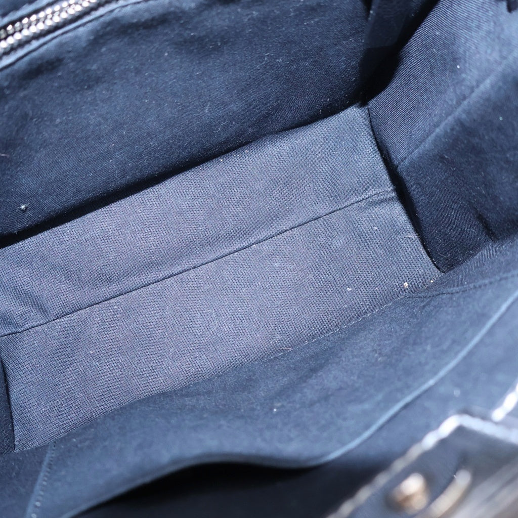 BALENCIAGA(バレンシアガ) ショッピング トート XXS ショルダーバッグ ハンドバッグ ミニトートバッグ グレー シルバー レザー 597858 シルバー金具 レディース