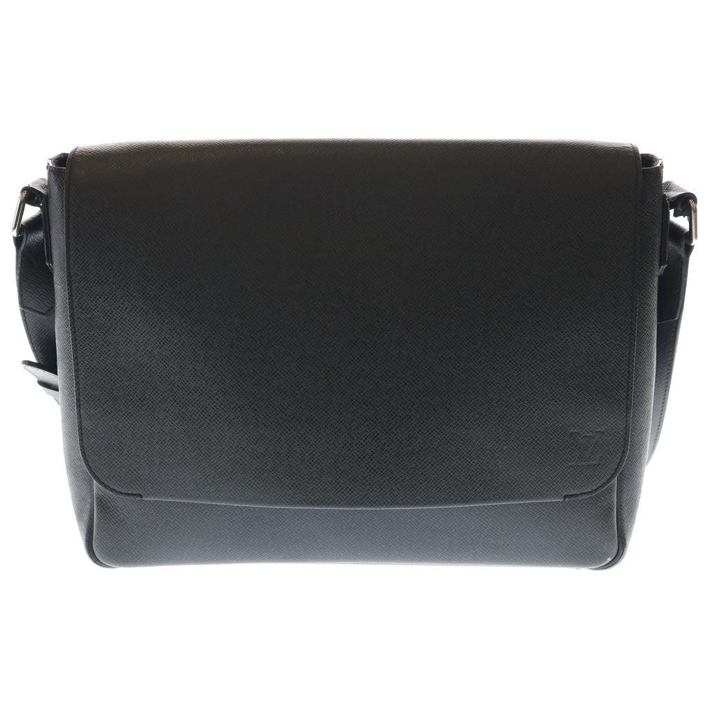 LOUIS VUITTON(ルイヴィトン) タイガ ロマンPM ショルダーバッグ ブラック レザー M32852 ゴールド金具