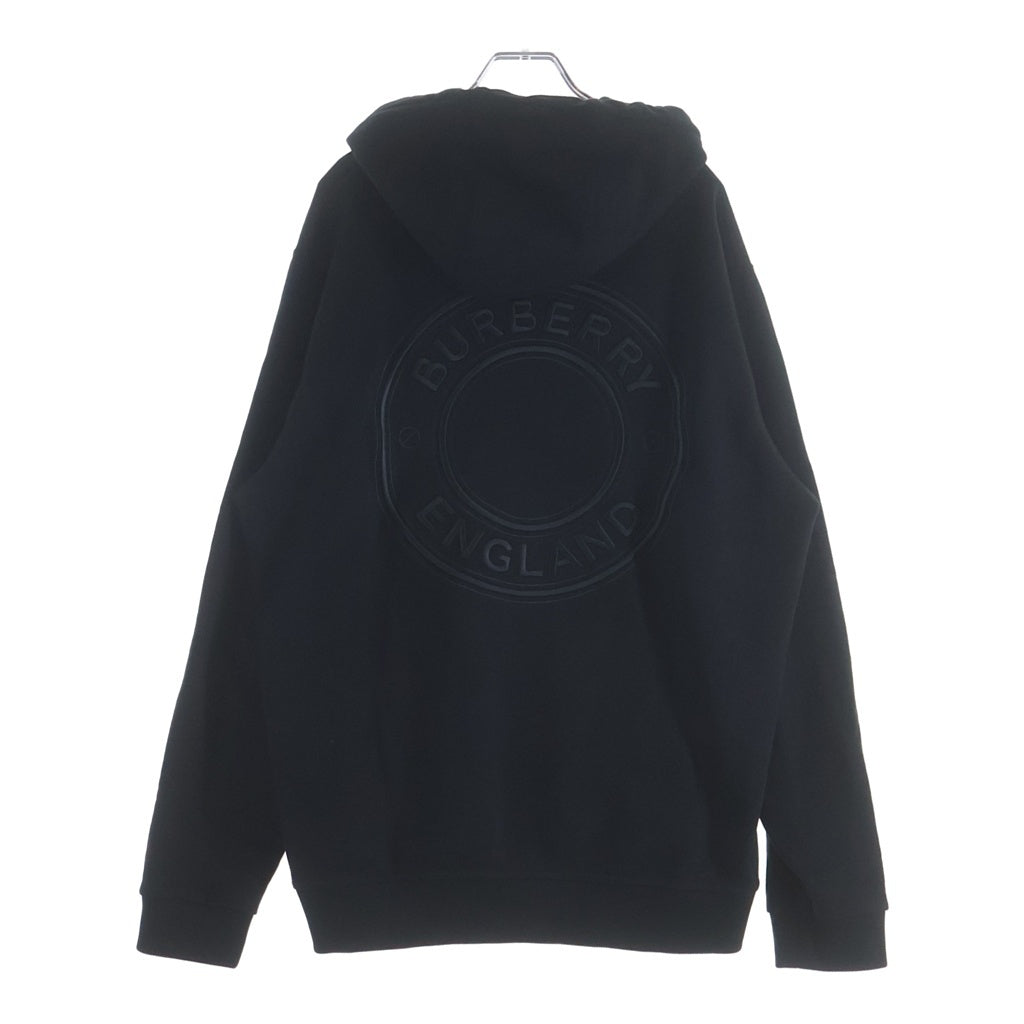 BURBERRY(バーバリー) ロゴグラフィック プルオーバー スウェット パーカー ブラック #L/G 8042229/71E