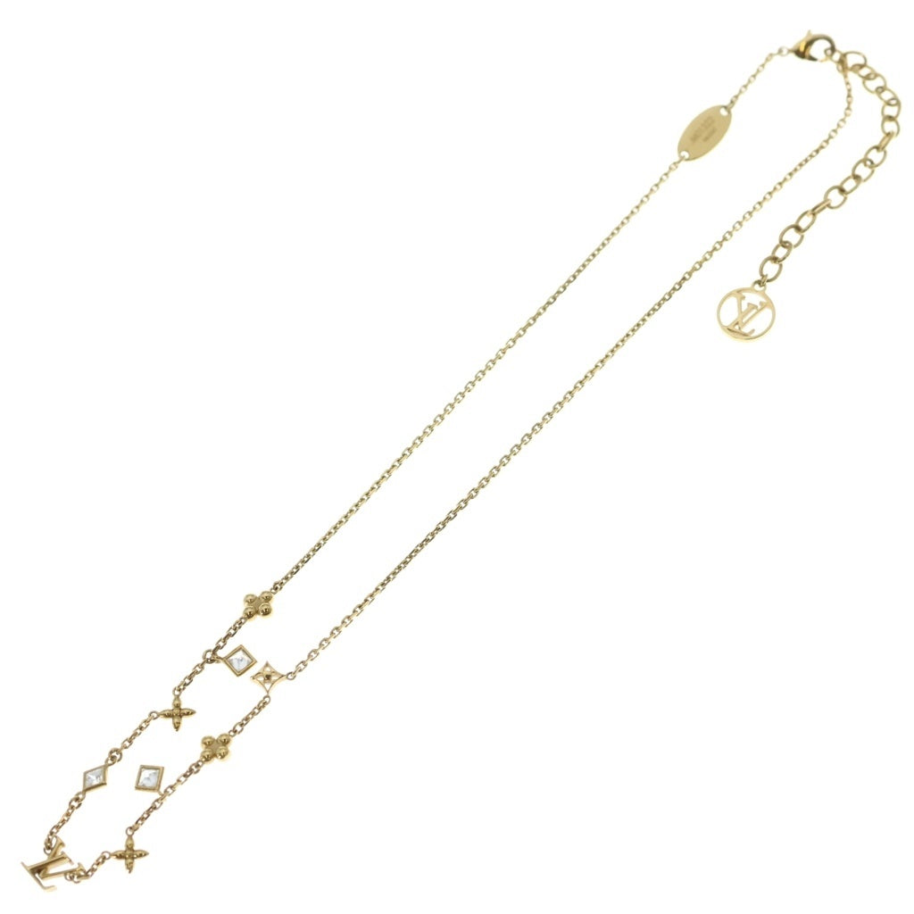 LOUIS VUITTON(ルイヴィトン) インザスカイ ネックレス ラインストーン ゴールド GP M01322 レディース