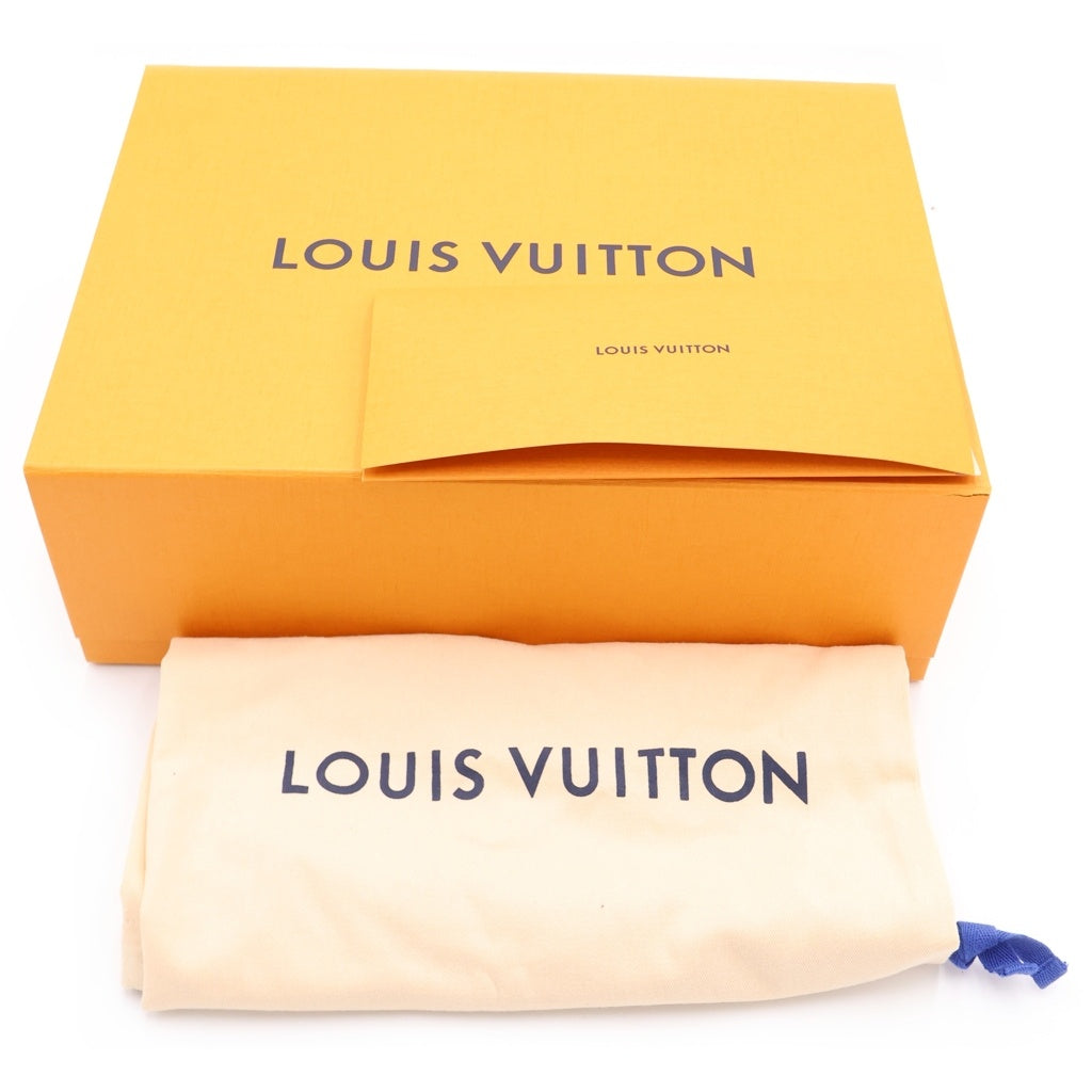LOUIS VUITTON(ルイヴィトン) ダミエグラフィット ディストリクトPMNM ショルダーバッグ ブラック×オレンジ レザー×PVC N42405 シルバー金具