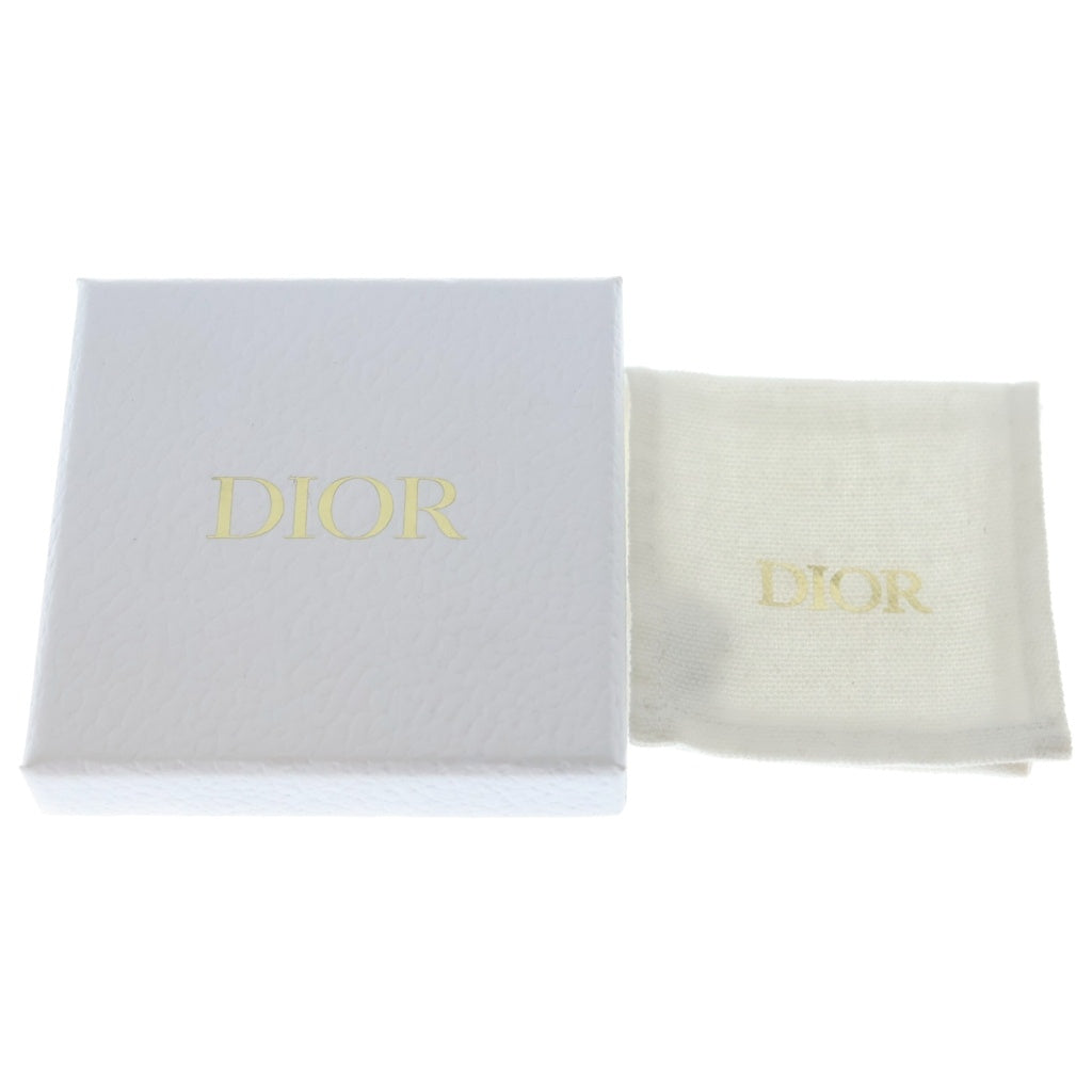 DIOR(ディオール) エヴォリューションリング ロゴ ラインストーン 指輪 ピンクゴールド レディース