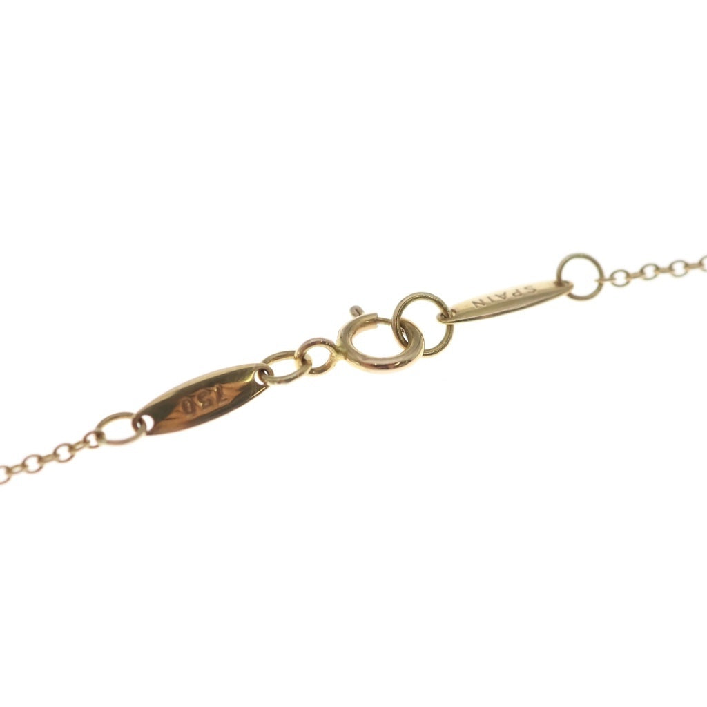 TIFFANY & Co.(ティファニー) バイザヤードネックレス ダイヤ ペンダント チェーン ピンクゴールド 750PG レディース